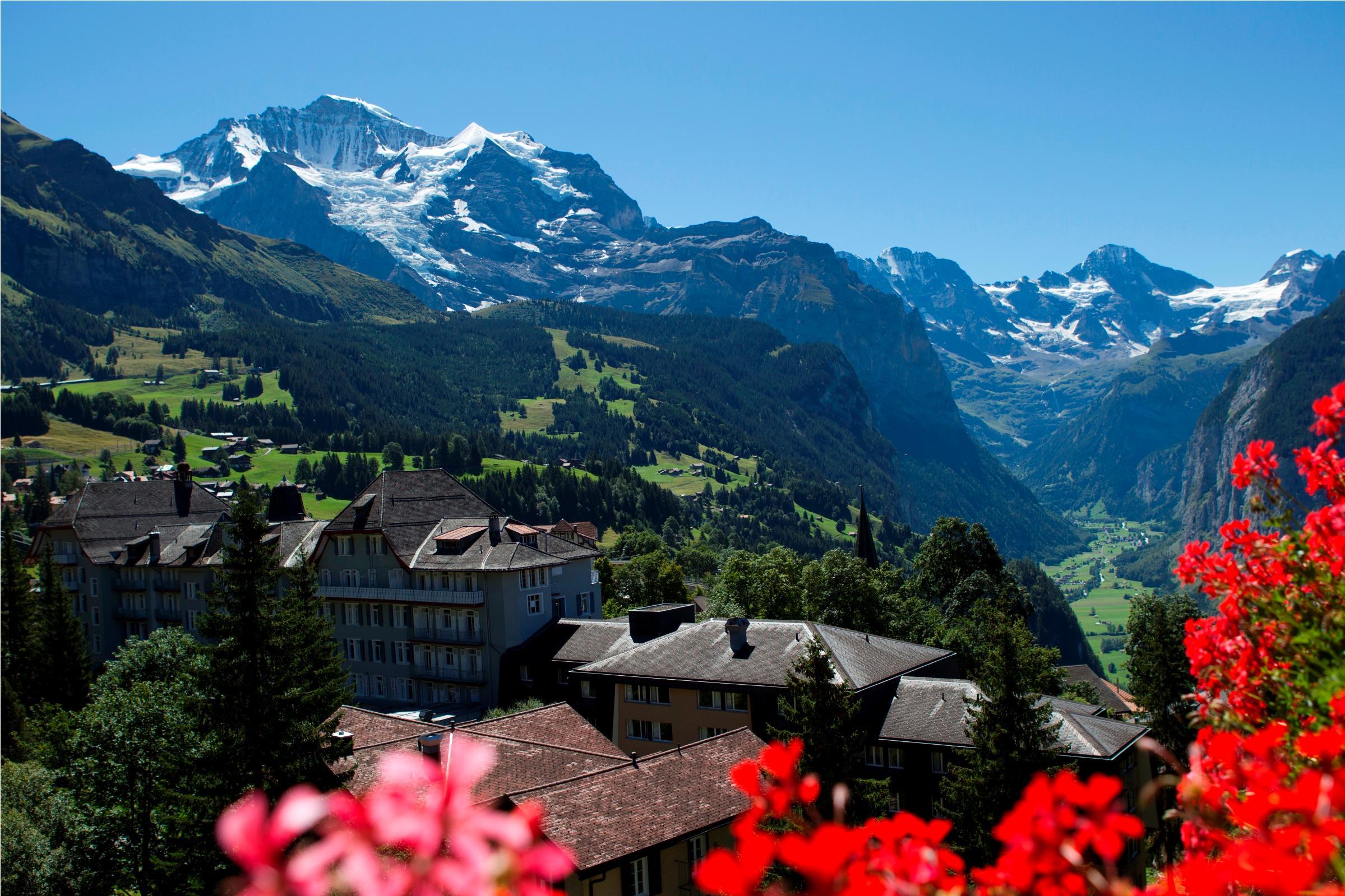 Grand Hotel Belvedere, A Beaumier Hotel Wengen Exterior foto